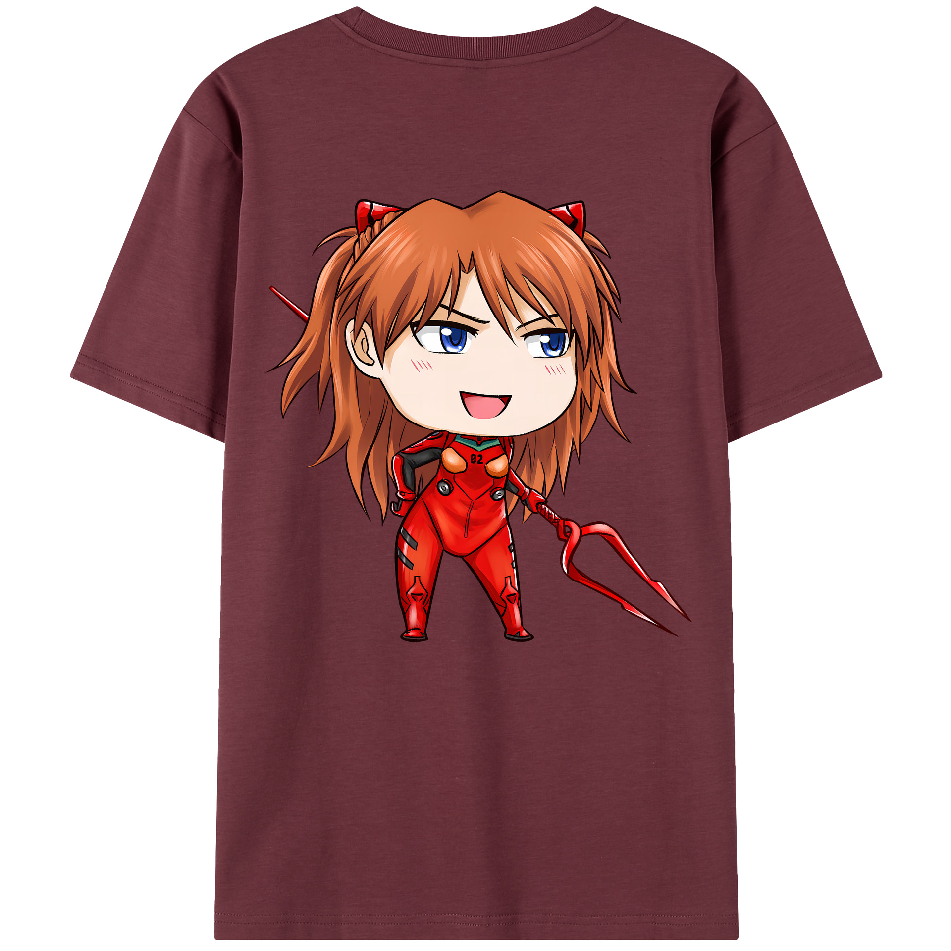 （画像用） EVA 新世紀エヴァンゲリオン 綿100％半袖Tシャツ（背面プリント）